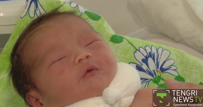 Newborn baby girl found in garbage in Astana