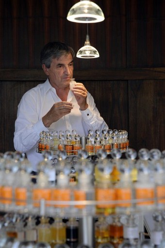 French Hermes's exclusive in-house perfumer, Jean-Claude Ellena. ©AFP