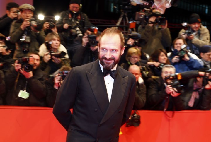 Actor Ralph Fiennes on the red carpet of  the Berlinale. ©Reuters