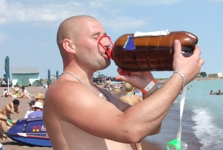 Guests drank 3.5 thousand liters of beer. ©Roza Yessenkulova 