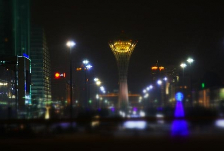 Astana at New Year's Eve. Photo by  Danial Okassov©