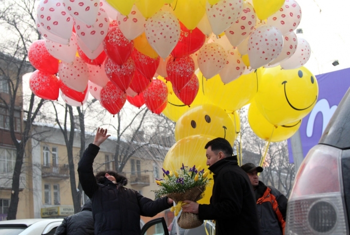 St.Valentines Day in Almaty. Photo by Yaroslav Radlovskiy©