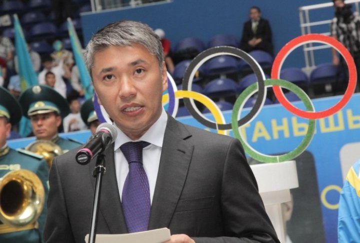 Chairman of Kazakhstan Sports and Physical Culture Agency Talgat Yermegiyayev. Photo by  Danial Okassov©