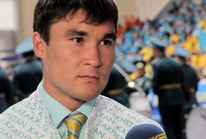 Captain of Kazakhstan national Olympic team Serik Sapiyev. Photo by  Danial Okassov©