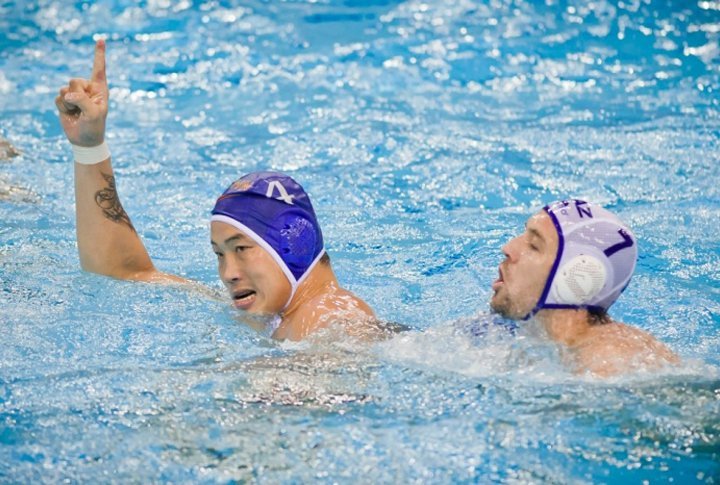 FInal Kazakhstan vs. China. Photo courtesy of asianswimmingfederation.org