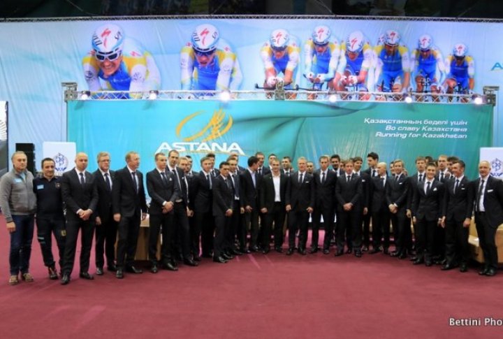 Photo courtesy of the press-service of Astana cycling team