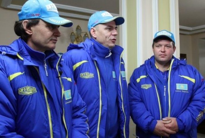 Departure of the racers from Kazakhstan. ©Tengrinews.kz