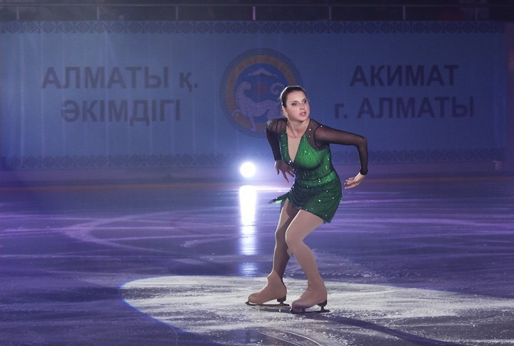 2-time world champion Irina Slutskaya. Photo by Vladimir Dmitriyev©