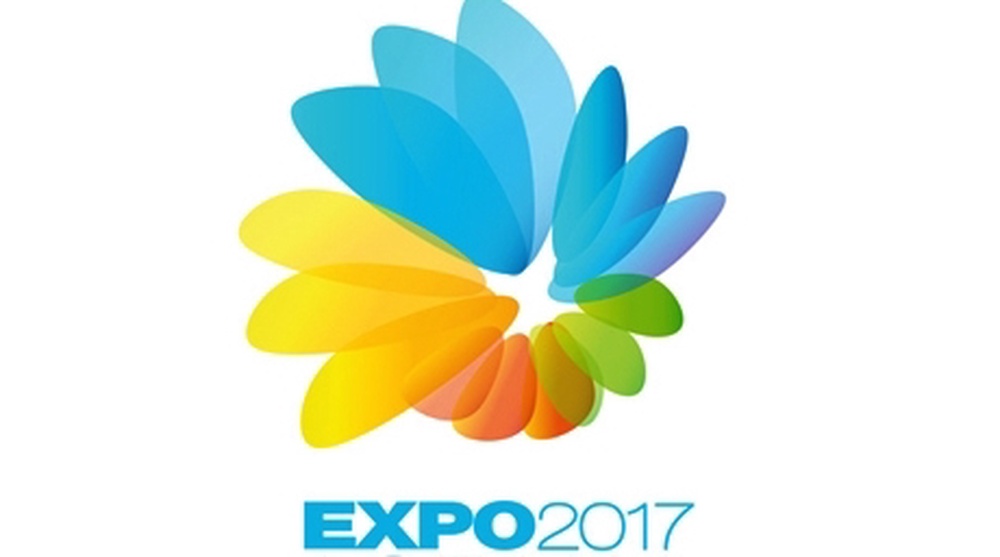 Astana candidacy emblem for EXPO-2017