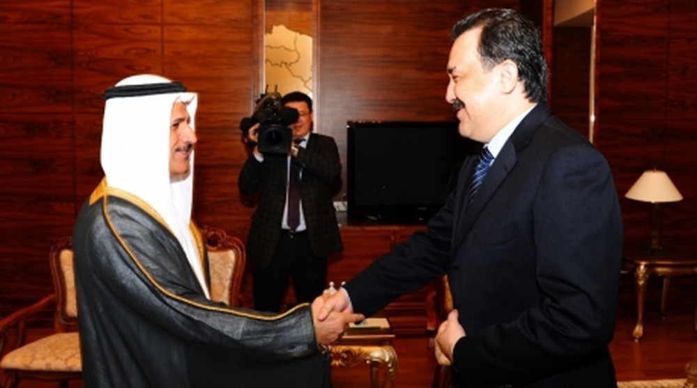 PM Massimov meeting UAE Minister of Economy Sultan Bin Saeed Al Mansouri