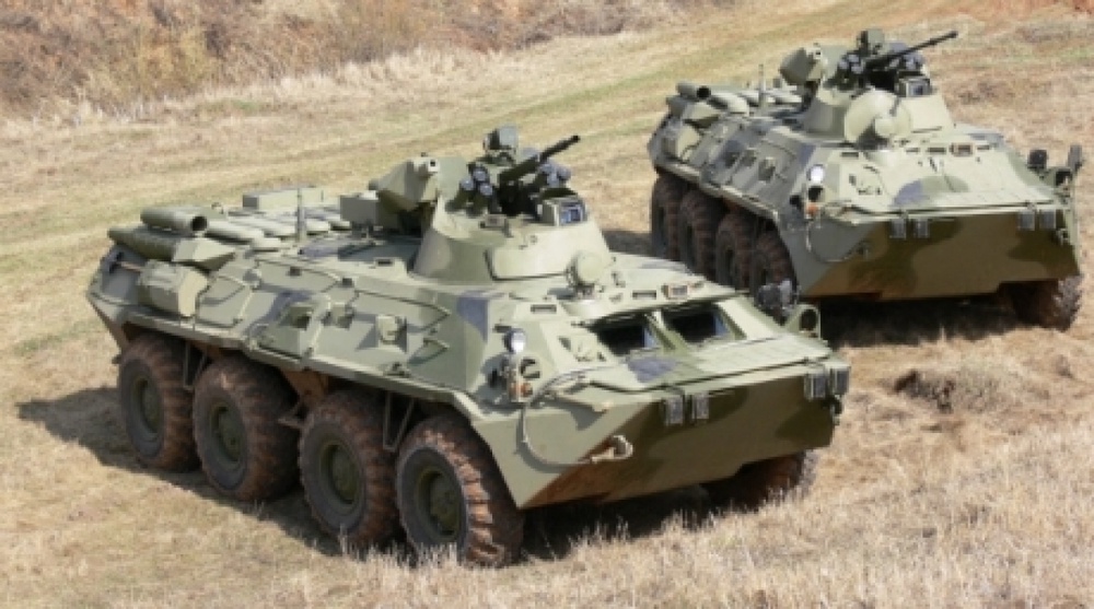 82 and 82A Russian armored vehicles. ©RIA Novosti