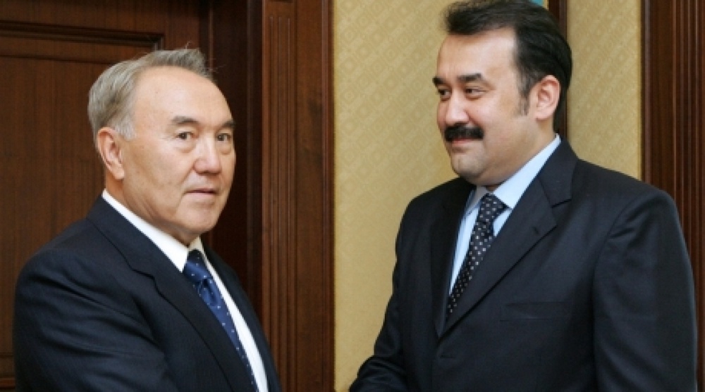 Nursultan Nazarbayev and Karim Massimov. ©REUTERS-Ho New