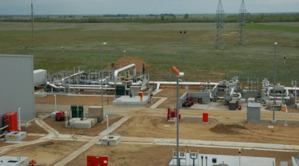 Pumping station at Karachaganak field. Photo courtesy of dic.academic.ru
