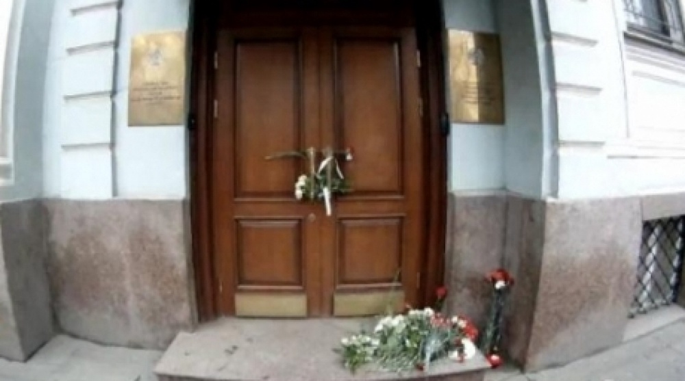Kazakhstan embassy in Moscow. Screenshot from youtube.com