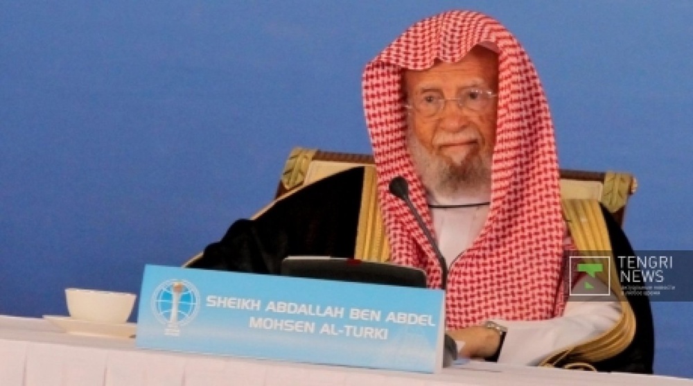 Secretary General of the Muslim World League Dr. Abdullah bin Abdul Mohsin Al-Turki. Photo by Danial Okassov©