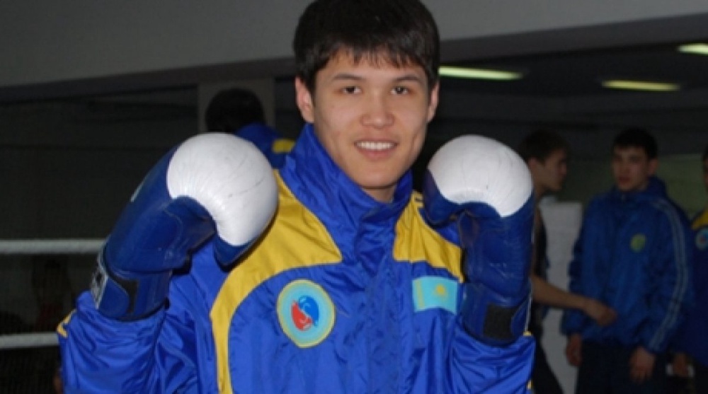 Kazakhstan boxer Daniyar Yeleussinov. Photo courtesy of flbastana.kz