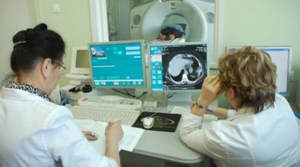 Computer-assisted tomography department in one of Diagnostic Centers. ©RIA Novosti