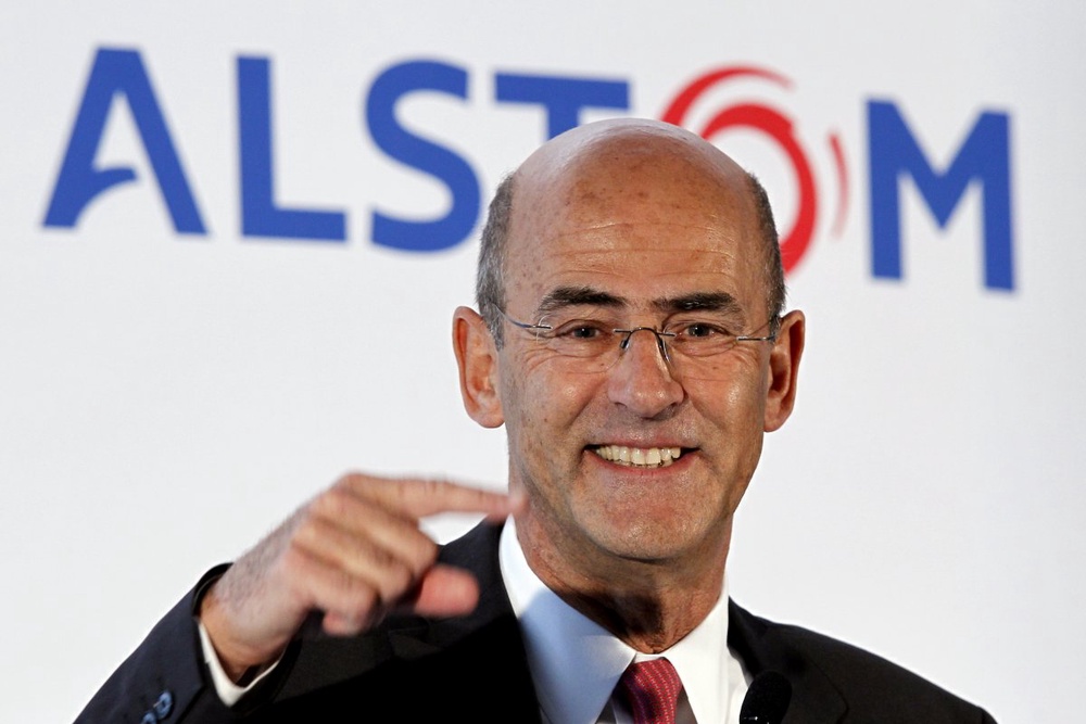 Patrick Kron, chairman and chief executive of French power and transport engineering company Alstom. ©REUTERS