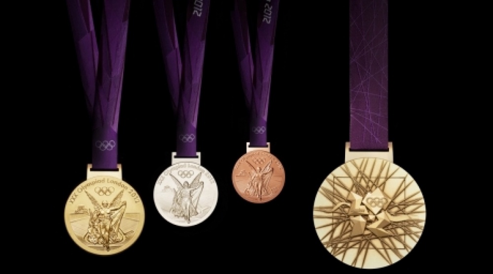 2012 London Olympic Games medals. ©Reuters