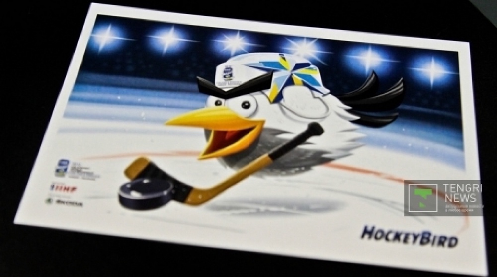 An Angry HockeyBird became the symbol of 2012 World Hockey Championship. ©Danial Okassov