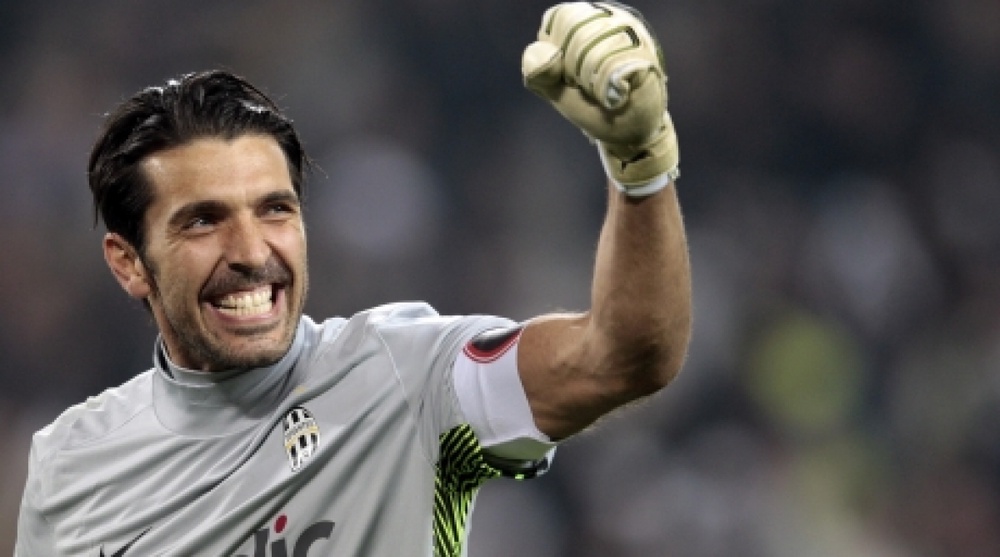 Italian football team's goalkeeper Gianluigi Buffon. REUTERS/Stefano Rellandini©