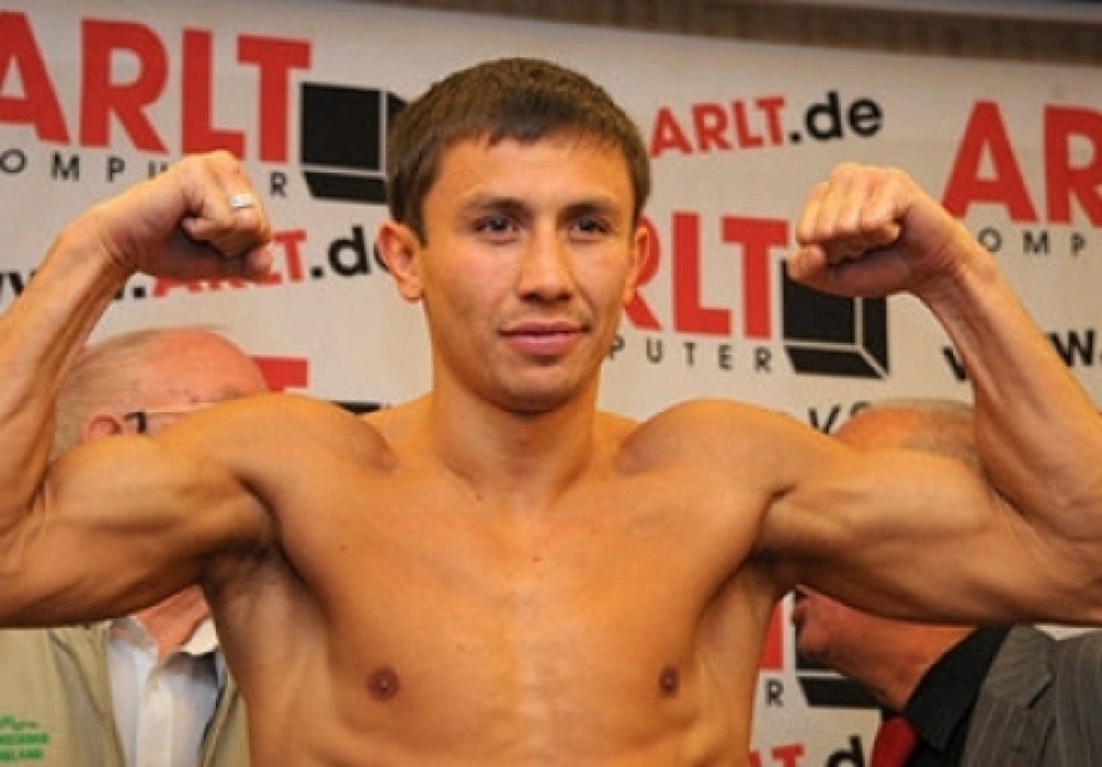 Kazakhstan's boxer Gennady Golovkin. Photo courtesy of Sportbox.ru
