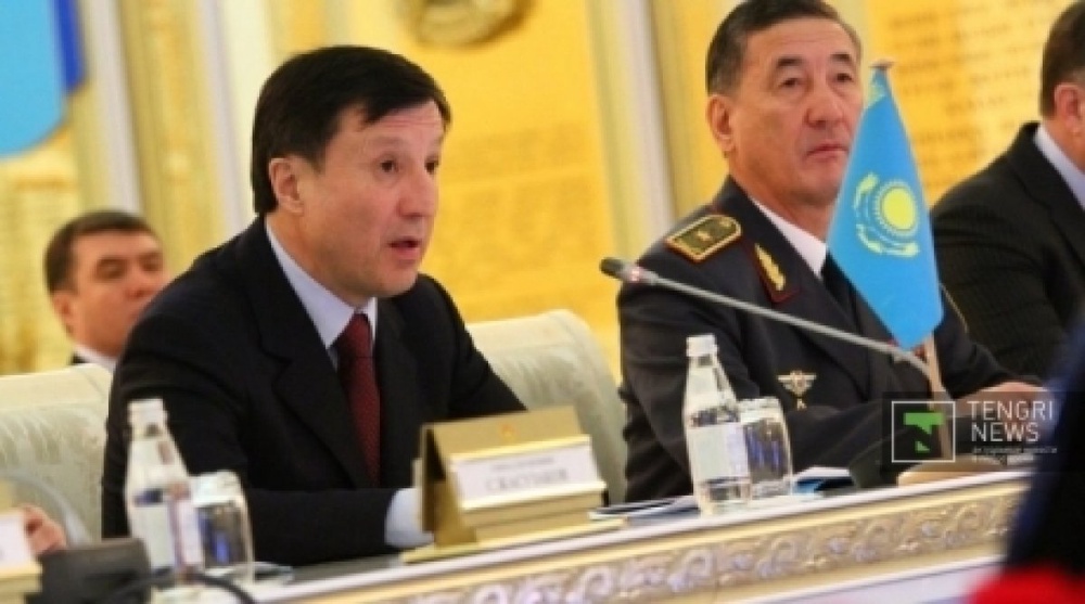Kazakhstan Defense Minister Adilbek Dzhaksybekov. Photo by Danial Okassov©