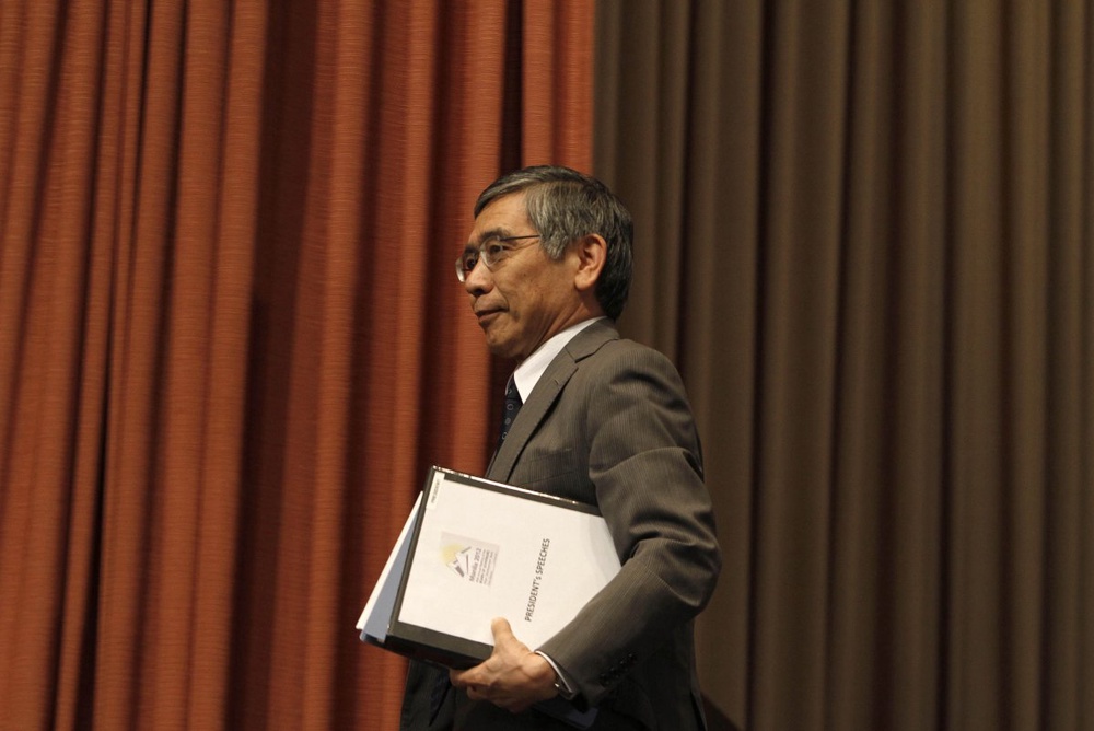 ADB President Haruhiko Kuroda. ©REUTERS/Cheryl Ravelo 