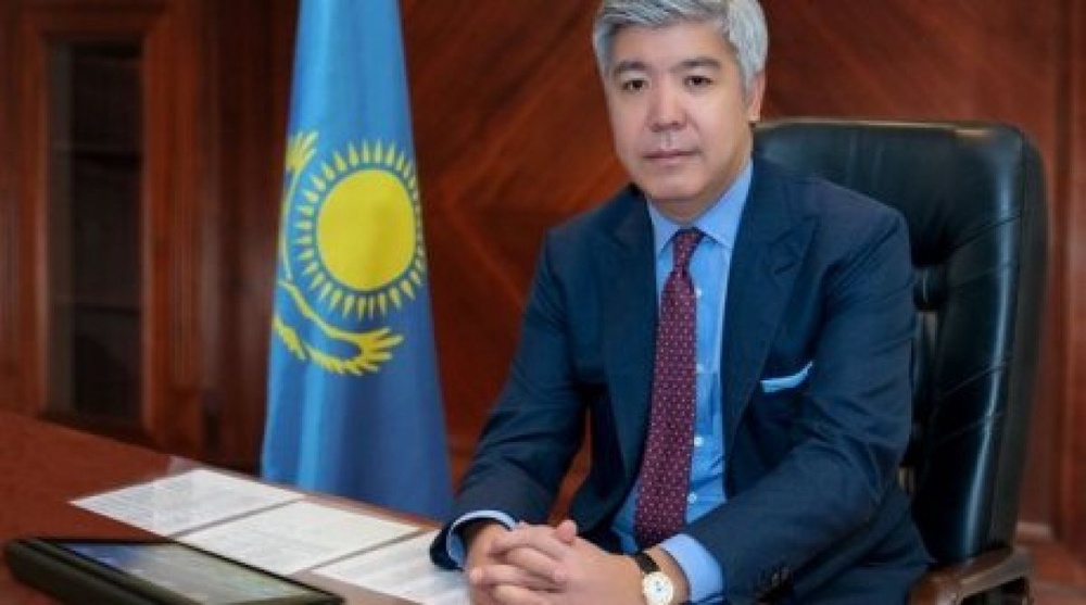 Kazakhstan Environmental Protection Minister Nurlan Kapparov. Photo courtesy of primeminister.kz 