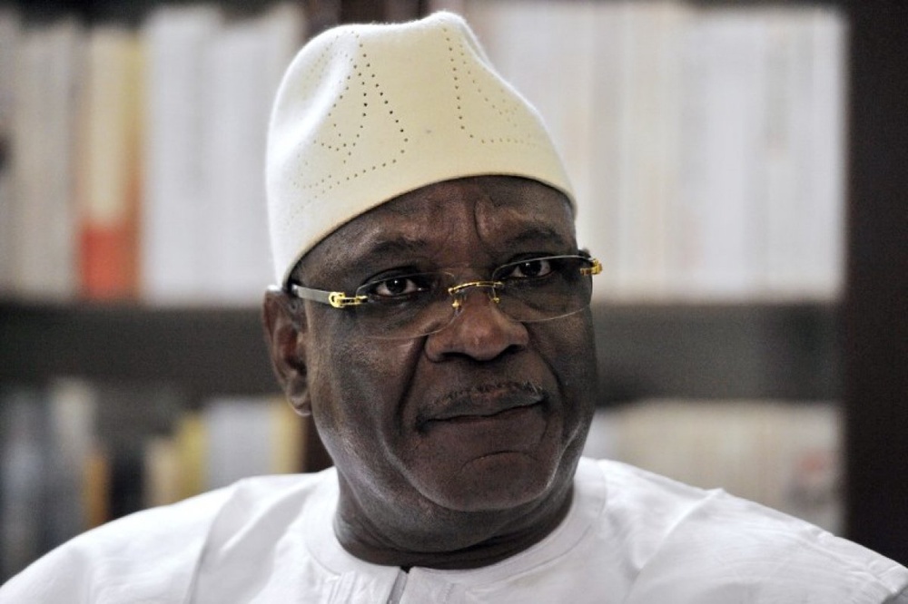Mali's newly-elected president Ibrahim Boubacar Keita 