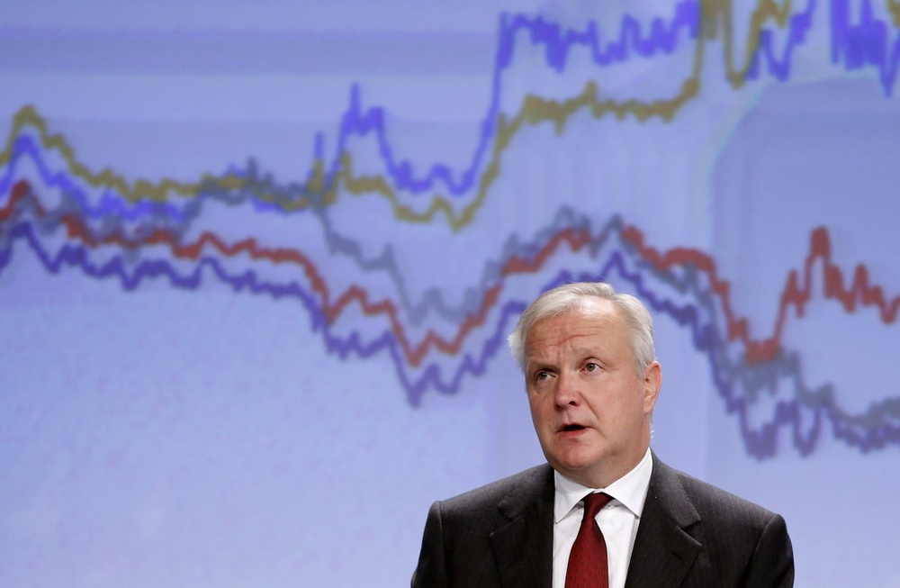 European Union Economic and Monetary Affairs Commissioner, Olli Rehn.©Reuters/Francois Lenoir 