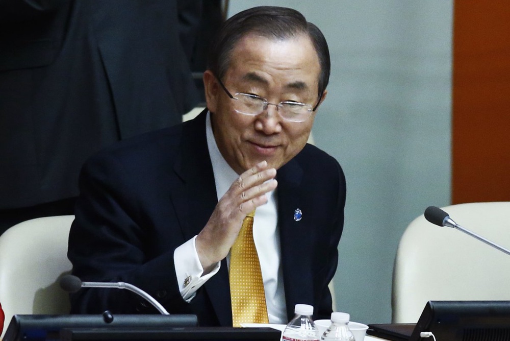 United Nations Secretary-General Ban Ki-moon. ©Reuters/Eduardo Munoz 