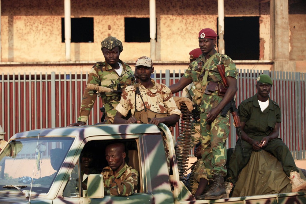 Ex-Seleka soldiers. ©Reuters/Andreea Campeanu 