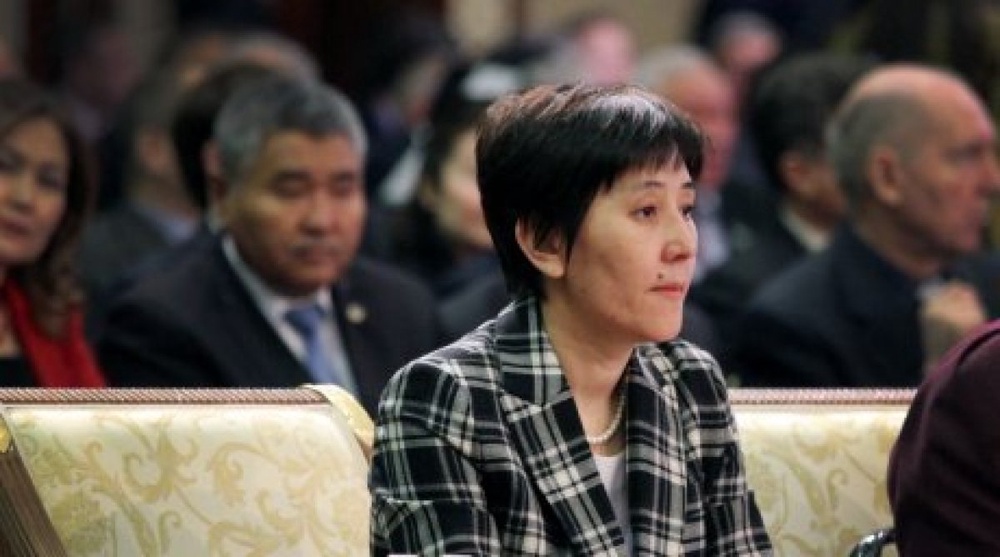 The Minister of Labor and Social Security of Kazakhstan Tamara Duisenova. ©Marat Abilov