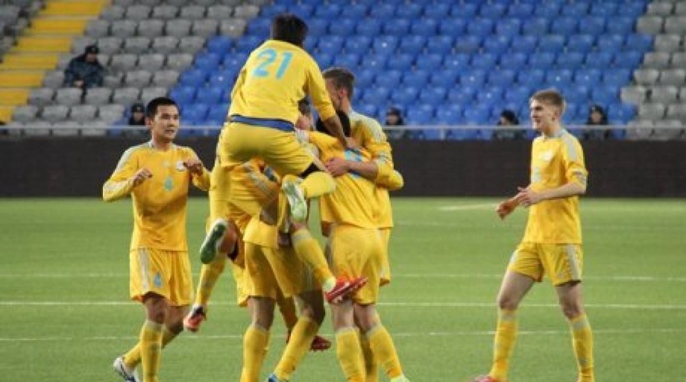 Kazakhstan youth national football team. ©Vesti.kz