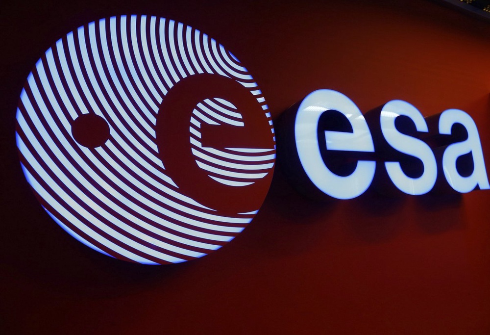 The European Space Agency (ESA) logo. ©Reuters/Ralph Orlowski 