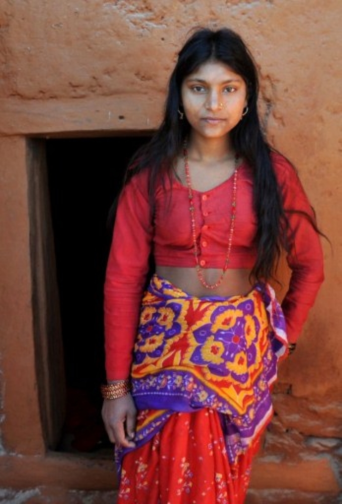 Nepalese villager Chandrakal Nepali. ©AFP 