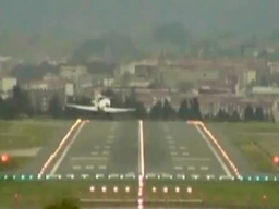 <br>Extremely high winds in northern Spain tested the skills of pilots as they landed in extreme conditions that swayed planes and frightened passengers.</br>

<br>Video footage captured planes landing at Bilbao's Loiu Airport in sweeping winds that forced some of the pilots to abort the landing process. The Basque country registered winds of over 81 miles per hour (130 kilometers). The State Meteorological Agency said winds reached 40 miles per hour (65 kilometers) at Loiu Airport, the daily Diario Vasco reported. AENA, the airport authority said high winds had affected air travel resulting in four aircraft being re-routed to different airports. Bilbao's airport, however, remained open throughout the bad weather. There were no cancellations but the conditions forced pilots to use their skills to the utmost.</br>

<br>Great Piloting, that's why they make the big bucks!</br>
</br><br>Source: <a href="http://www.youtube.com/watch?v=1agH7j4N5xY" target="_blank">YouTube</a></br>
