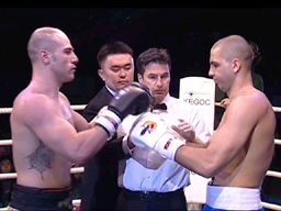 Light heavyweight: Ehsan Rouzbahani (Iran) vs Serge Michel (Germany) - 3:0 (50:45, 50:45, 50:45).