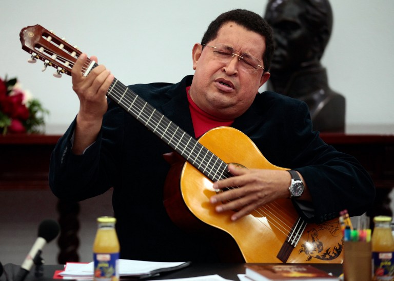 Venezuelan President Hugo Chavez. ©AFP