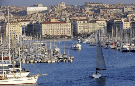 Marseille, southern France, general view of the harbour. ©AFP