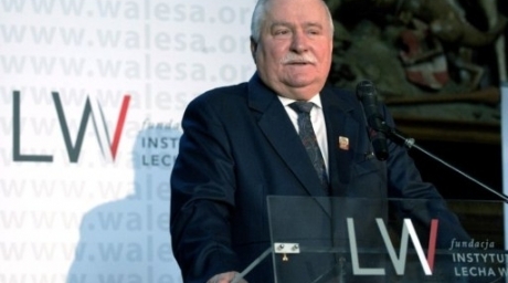 Former President of Poland and Nobel Peace Prize Laureate Lech Walesa. ©AFP 