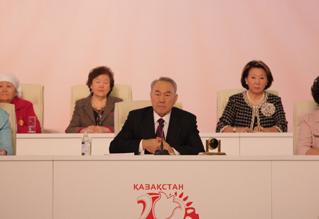 President Nazarbayev speaks for greater access for women to managerial positions   
