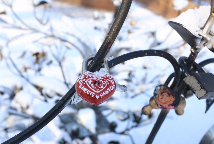 A frozen heart. ©Yaroslav Radlovsky