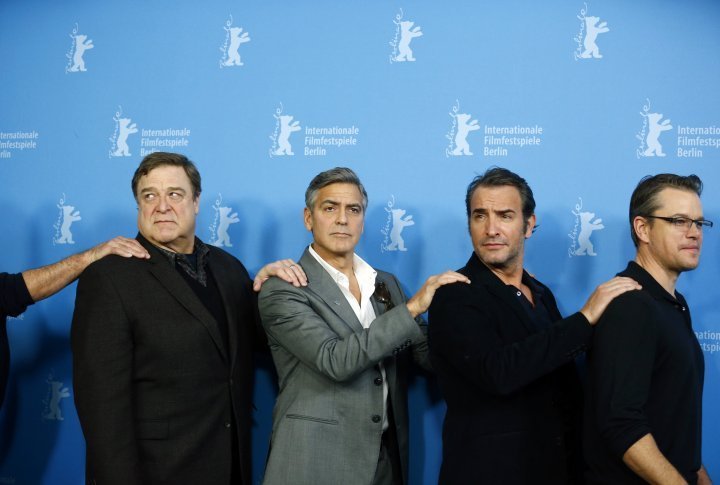 The shooting team of <i>The Monuments Men</i> movie directed by George Cloony. ©Reuters