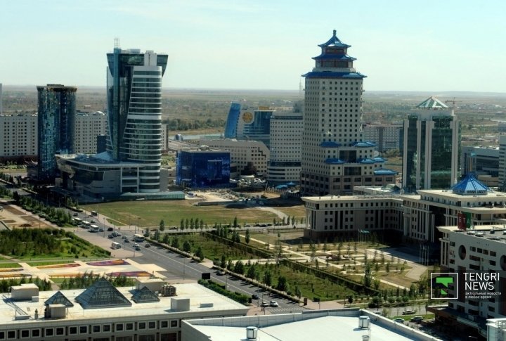 Skyskrapers of Astana city. ©Mansur Khamit