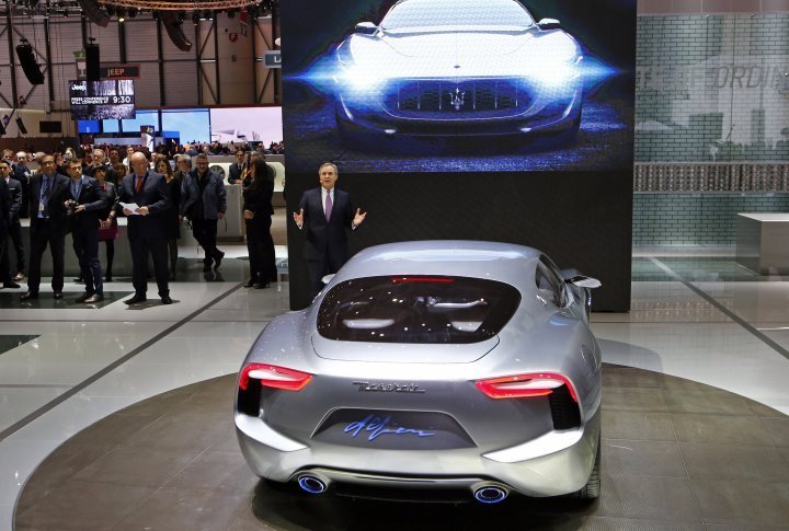 Maserati Alfieri is a tribute to Alfieri Maserati, an engineer who founded the company a century ago.  ©REUTERS