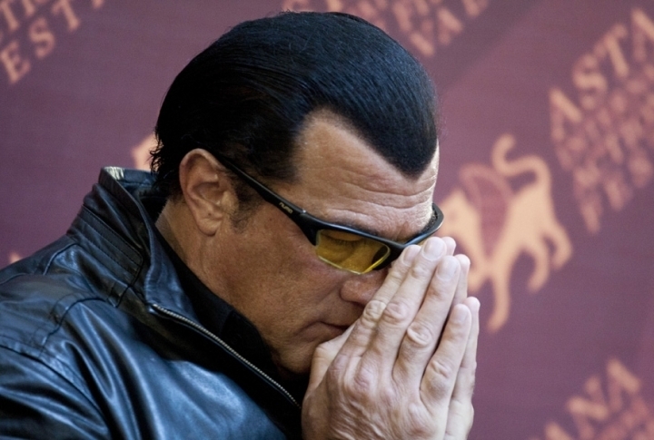 Steven Seagal is always concentrated. Photo by Vladimir Dmitriyev©