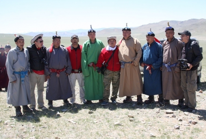 Naadam is a traditional tournament involving three national sports: wrestling, archery and horse-riding. ©Zhuldyz Seisenbekova