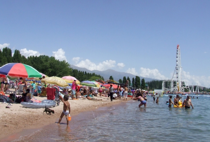 "Golden Sands" resort is very popular among Almaty residents. ©Roza Yesenkulova